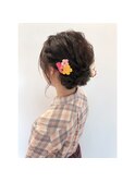 成人式×ヘアアレンジ