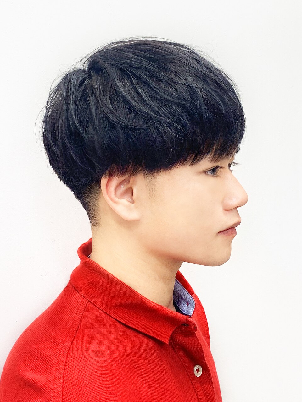 くせ毛風ツーブロックメンズマッシュ /無造作セット/10代/20代