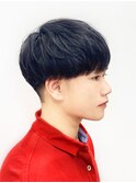 くせ毛風ツーブロックメンズマッシュ /無造作セット/10代/20代