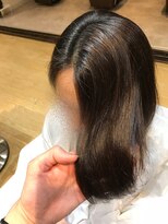 ヘアサロン トラヴィス(hair salon Travis)&nbsp;ダメージを受けやすい髪質を強化しながら縮毛矯正