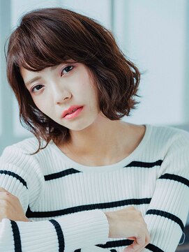 アカサ(A.casa) カーリーボブ/20代/30代/40代/50代/西阿知/イオン倉敷