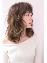 ヘアーアンドファッションシオミエイチ (hair＆fashion shiomi H) 【shiomi H】ゆるふわパーマ