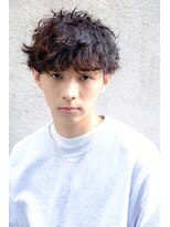 ラレイ(Lalei)&nbsp;【ささき】サイドグラデーション×メンズスパイラルショート