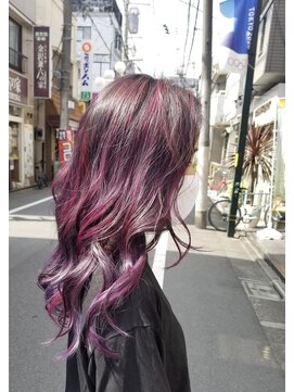 はな(hana) (ダブルカラー)ビビットピンク