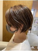 大人ショートボブ/刈り上げボブ/刈り上げショート