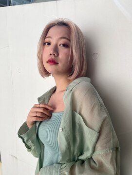 ヘアーアンドメイク エクリ 不動前店(Hair&Make equri) 【2023春】ミニボブ・ハイトーンボブ・トレンドボブ
