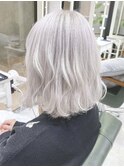 ことりベージュカラー　ホワイトアッシュグレージュカラー