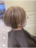 白髪ぼかしハイライト