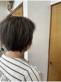似合わせカット&グレイカラー(白髪染め)
