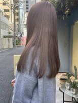 アンセム(anthe M) 髪質改善トリートメントミルクティーベージュカラーケアブリーチ