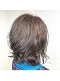 初めての白髪ぼかしハイライトカラー