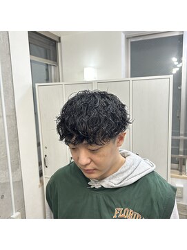 メルシー トータル ブランディング サロン(merci TOTAL BRANDING SALON) Vマッシュ×波打ちツイストスパイラル 横浜