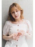 フレンチボブ/透けバング/ロングボブ/ロブ/ミストバング