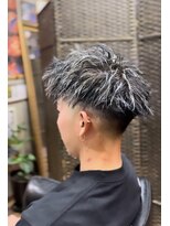 アンサロップ(UNSALOP)&nbsp;【メンズサロン UNSALOP】スキンフェード×ツイスト×メッシュ