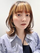 トリッカ 代官山(tricca)&nbsp;【tricca代官山rin】ミディアムレイヤー/デザインカラー