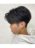 【メンズ】【ツイストスパイラル】【波巻きパーマ】