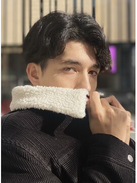 アイコン ブルー メンズ(I-CON #blue MEN'S) ツーブロック刈り上げナチュラアップバング