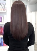 髪質改善 髪質改善カラー ロング ツヤ オージュア レイヤー
