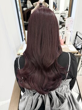 ハピネス 梅田茶屋町店(HAPPINESS) ブリーチなしで作る！ラベンダーピンク