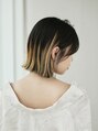 フェリチタ フィロ 大泉学園(FELICITA filo)&nbsp;ブリーチを使用したデザインカラーが得意です！【白髪ぼかし】