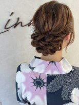 リンク(Link)&nbsp;アレンジ/フルアップ/アップスタイル/浴衣/浴衣着付け/夏祭り