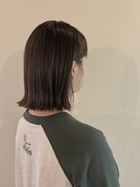 美容室 はなこ 外はねボブ