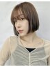 【人気No,1】cut＋ミラーカラー＋髪質改善トリートメント￥23500→￥11900