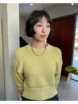 ヘアー バトン(hair vaton) ミニボブ