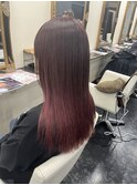 ピンクグラデーション　トリートメント