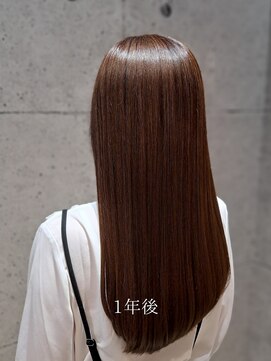 アンドヒア 淀屋橋店(and.here) 最高級髪質改善の1年後