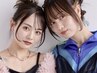 【8月限定☆】似合わせカット+透明感カラー+クイックトリートメント￥5940