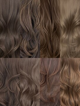 アマトウキョウスマートサロン(AMA TOKYO×Smart Salon) ヘーゼルベージュ ブリーチなし レイヤーカット 海外風