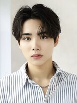 ルーシー 川越(LUCEY)&nbsp;センターパートフェザーパーマシャドウパーマメンズパーマ