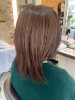 ルページ 千葉(lpage)&nbsp;髪質改善/顔周りレイヤーカット/グレージュ[千葉/千葉駅]