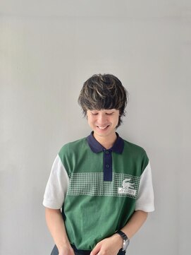 ハウス(HAUS.) 【石原】メンズウルフとハイライト