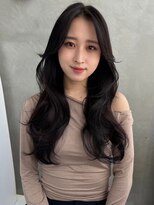 ソヨン 栄店(SOYON) 似合わせカット/ミディアムレイヤーカット/大人ガーリー/くせ毛