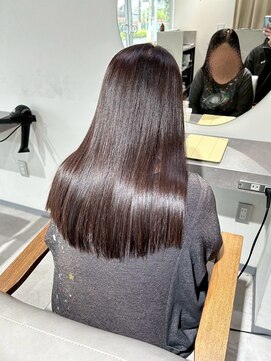 エルピス 大和店(elpis) 白髪に合わせた縮毛矯正