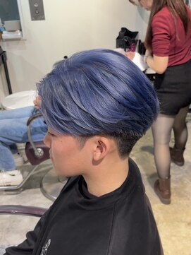 アンジェ(ange) 寒色パープル センターパート