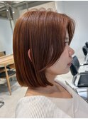 天神大名顔周りレイヤーカットミディアムボブタッセルボブ今泉