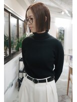 フェイヴィーズ(FavyS) ストレートパーマ切りっぱなしボブ