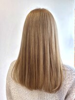 イグレック 庄内本店(igrek)&nbsp;◆ブリーチで作るナチュラルハイトーンベージュ◆