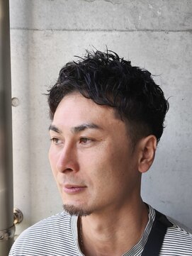 ウエストサイドカットクラブ(West Side Cut Club) 20代30代40代【ナチュラルショートパーマ】大人男子