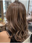 大人レイヤーカット白髪ぼかし脱白髪染め40代50代60代