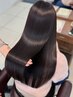 【三宮専用】高濃度水素髪質改善ストレート+カット+アメージアTR