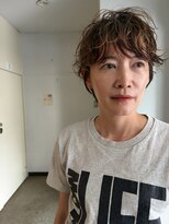 ヘアアンドスペース ベロン(hair&space velon) ショートパーマスタイル