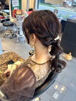 カットハウス ルーシーズ(CUT HOUSE RUCY'S)&nbsp;編みおろし/ヘアセット/アレンジ/結婚式/横浜/川崎/鶴見