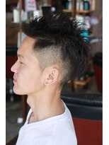 オーバーキャプテンネイキッド(OVER CAPTAIN NAKED) 頭が小さく見えるベリーショート