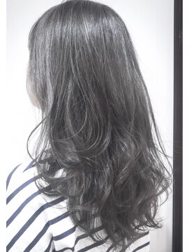 ヘアーアンドアトリエ マール(Hair&Atelier Marl) 【Marlアプリエカラー】ブルージュのふんわりセミロング