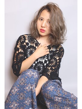 ネス(ness) [RIMMA]透明感グレージュ//おしゃれウェーブ