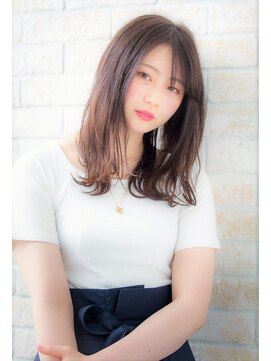 ソア 武蔵小杉(SOAR) 大人かわいい無造作カールとデザインカラー小顔ボブディ